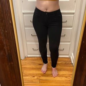 Super soft black denim